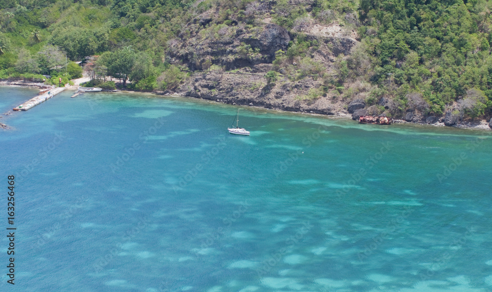 Fototapeta premium Baie Les Saintes, Guadeloupe