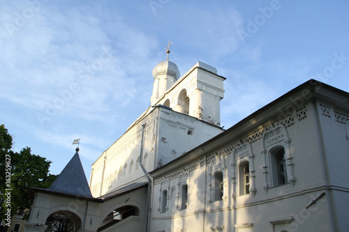 Fotografering Church in Velikiy Novgorod