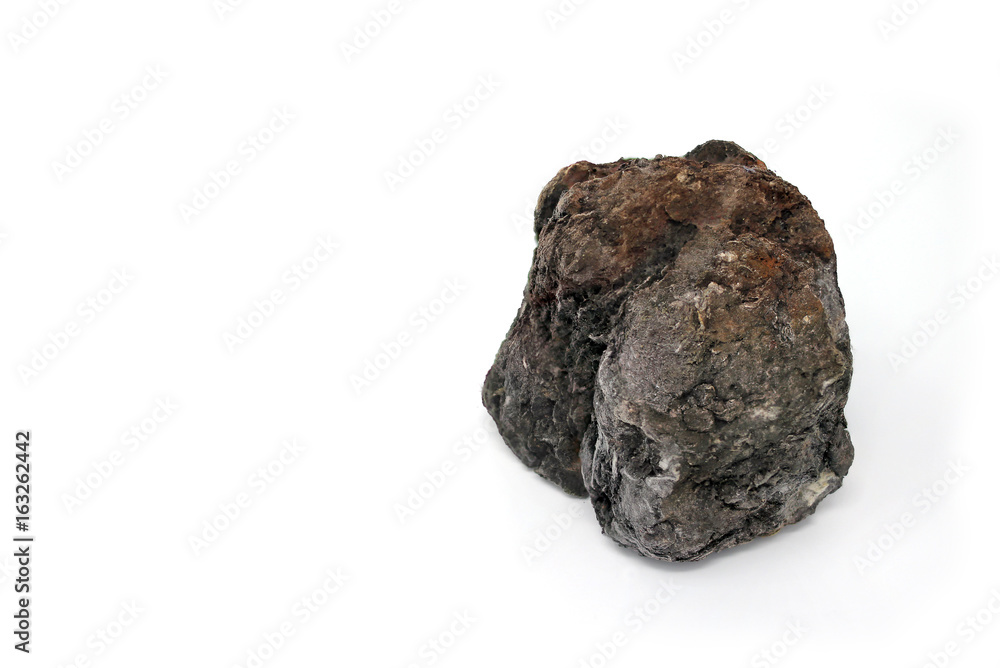 Carbon Coal Rock Isolated Carbon Coal Rock Isolated
