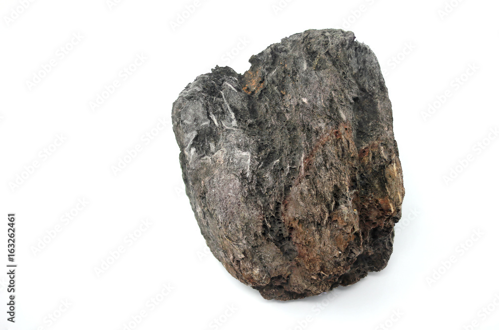 Carbon Coal Rock Isolated Carbon Coal Rock Isolated