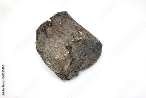 Carbon Coal Rock Isolated