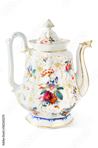 antique coffee pot from 19th century (Biedermeier time)