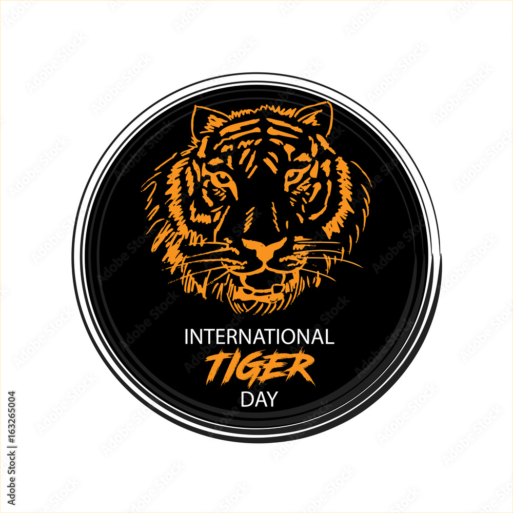 International Tiger day poster