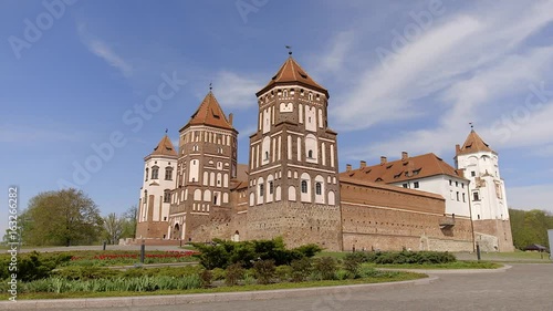 Mirskij castle. Mir. Belarus photo