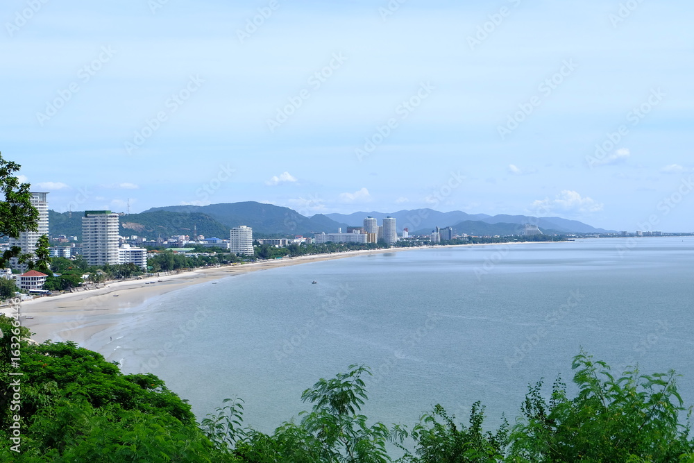 beach and sea at Huahin