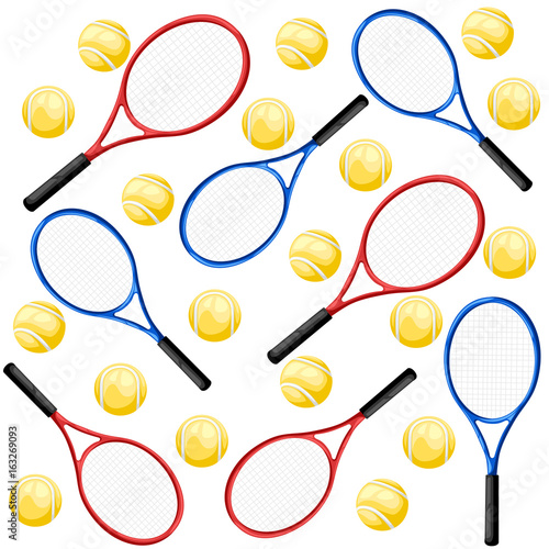 Tennis rackets, tennis rackets icon, sport. Flat design, vector illustration, vector. Web site page and mobile app design vector element.