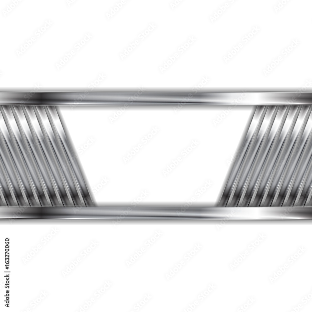 Abstract silver metallic vector background Abstract silver metallic vector background