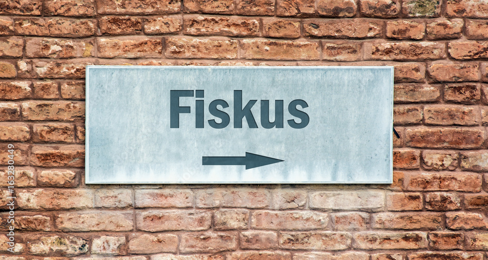 Schild 225 - Fiskus Schild 225 - Fiskus
