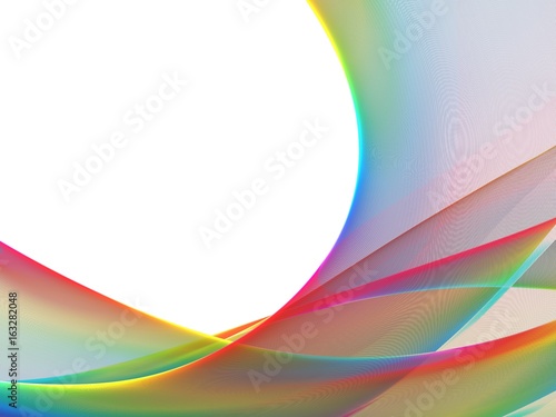 Colorful abstract fractal background, texture, illustration 