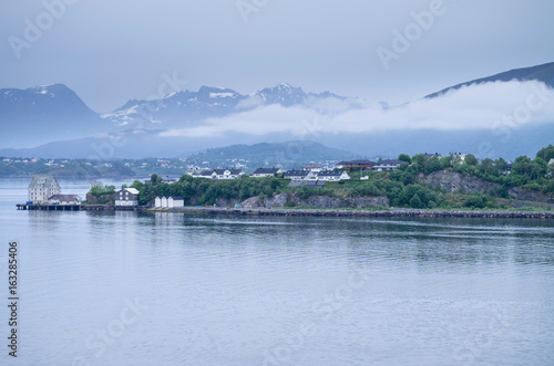 Hessa. Hessa is an island in Alesund Municipality in More og Romsdal county, Norway. It is the westernmost island in the municipality and it is one of the main islands in the island-city of Alesund. photo