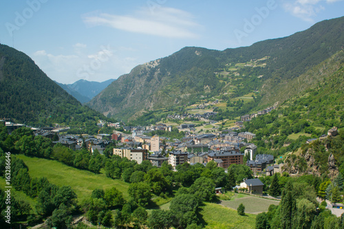 view of the capital of Andorra © KVN1777