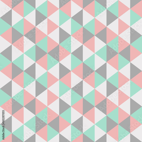 Triangle Seamless Pattern Vector