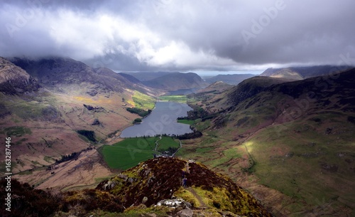 Low storm clouds photo