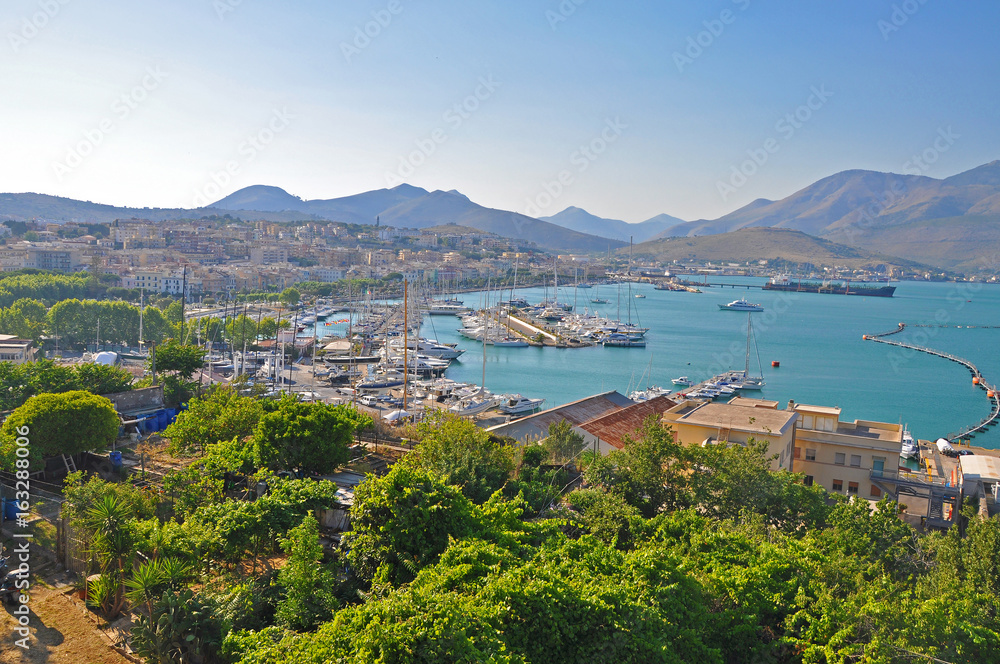 A scenic view of the Marina in Gaeta
