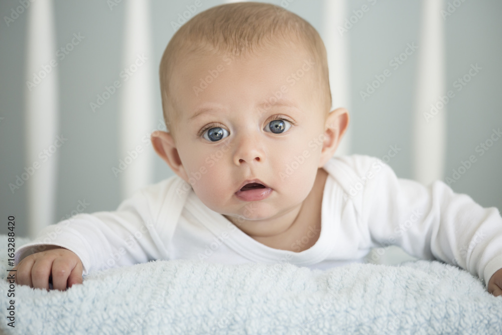 Caucasian baby boy Caucasian baby boy
