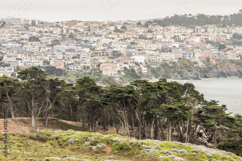 Canvas Print The Presidio and Richmond District