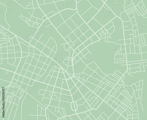 Green vector map