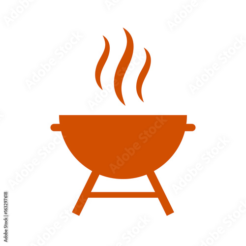 Grill vector icon