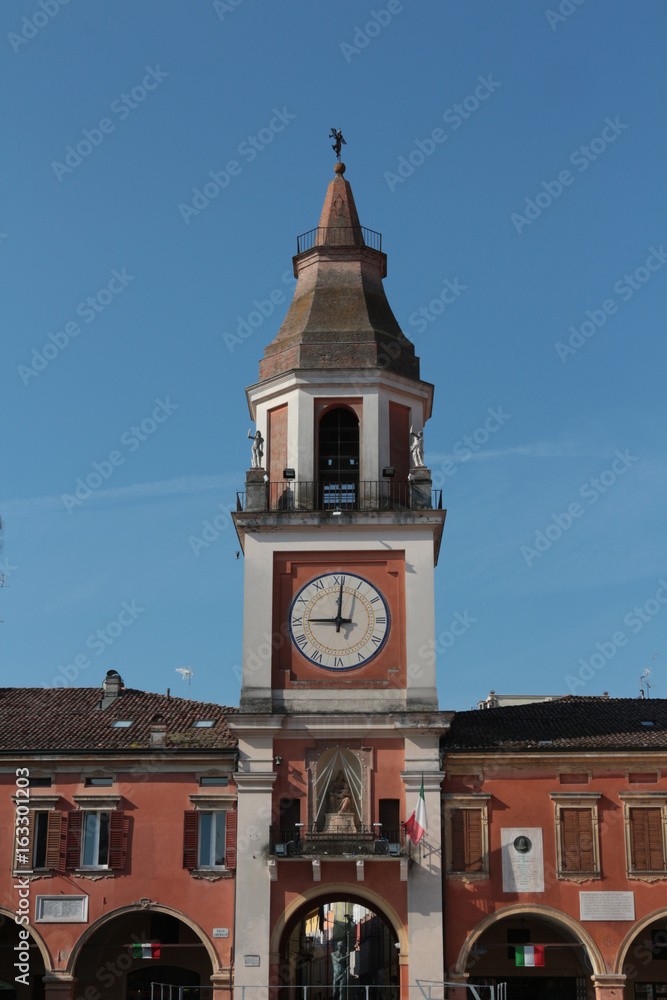 Sassuolo, center of the city, Modena, Italy
