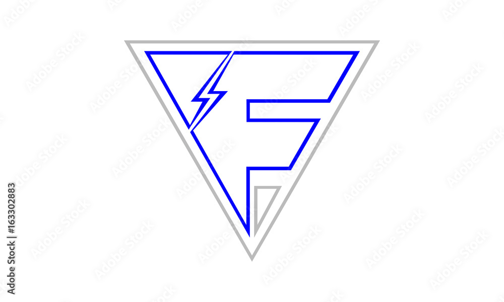 E and F logo E and F logo