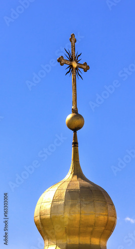 Saint Sophia Sofia Cathedral Spire Cross Tower Sofiyskaya Square photo