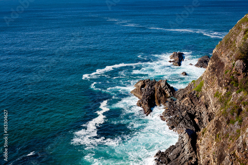 Billede på lærred Cliff Coastline at Forster, New South Wales, Australia