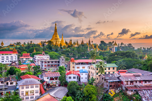 Yangon, Myanmar Skyline