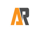 AR Initial Logo for your startup venture