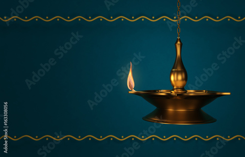  Indian Traditional Oil Lamp 