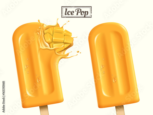 mango ice pop