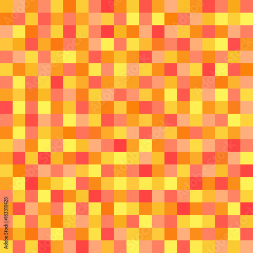 Pixel pattern. Vector seamless pixel art background