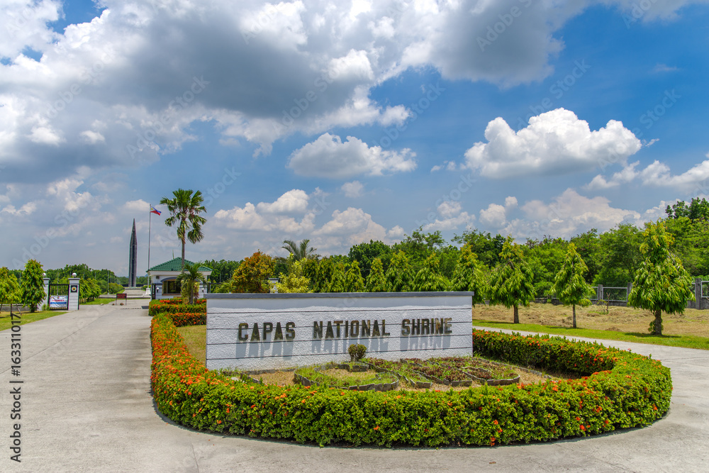 Fototapeta premium July 1,2017 at Capas National Shrine, Capas, Philippines