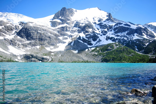 Joffre Lakes, British Columbia, Canada - June 30, 2017