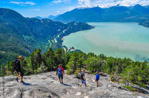 Stawamus Chief Provincial Park, British Columbia, Canada - June 28, 2017 photo