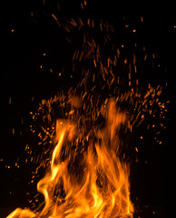 fire flames