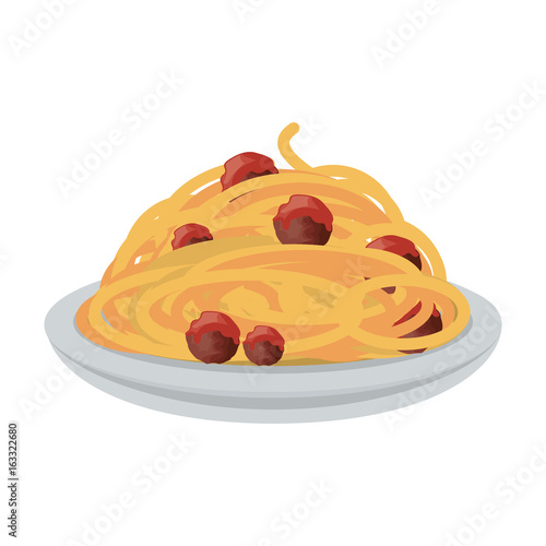 Delicious spaghetti pasta