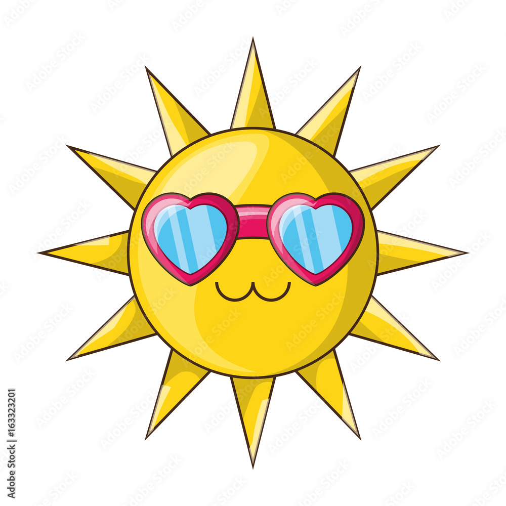 Sun funny cartoon Sun funny cartoon