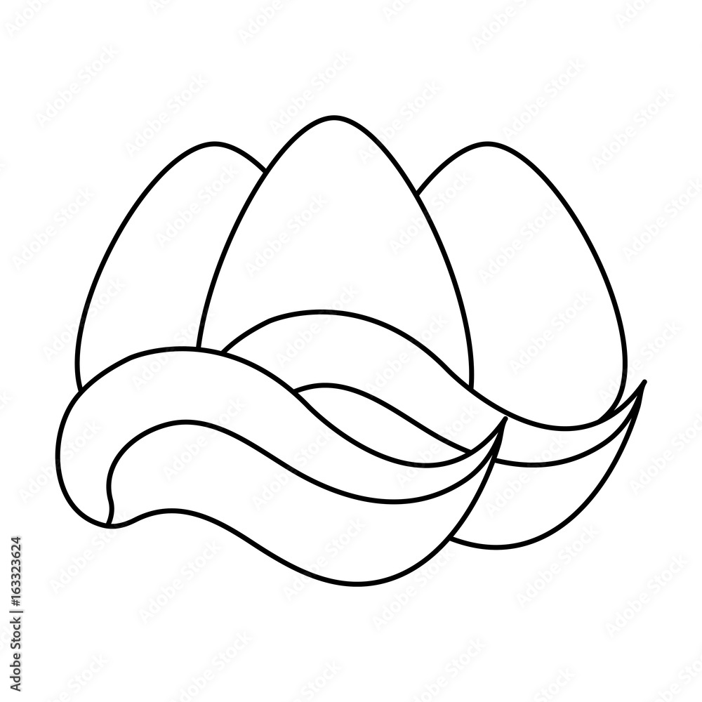 Mountains and clouds landscape