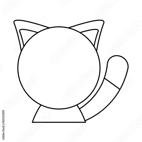 Cute cat cartoon