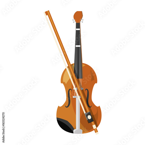 Violin music instrument