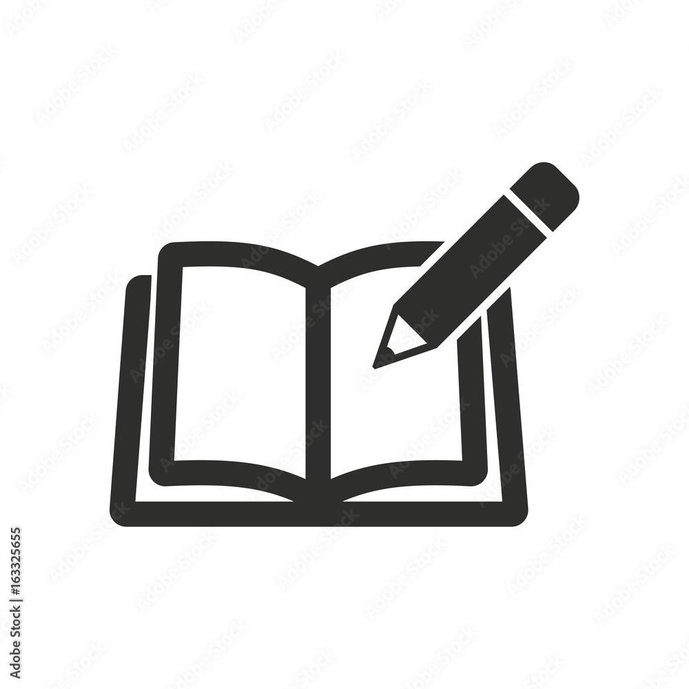 Book vector icon. Book vector icon.