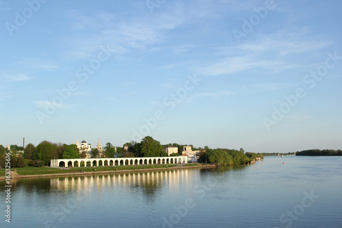 river in Velikiy Novgorod
