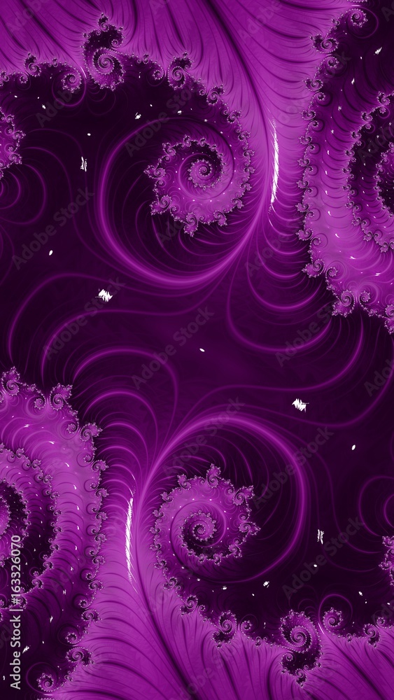 Abstract textured swirl pattern