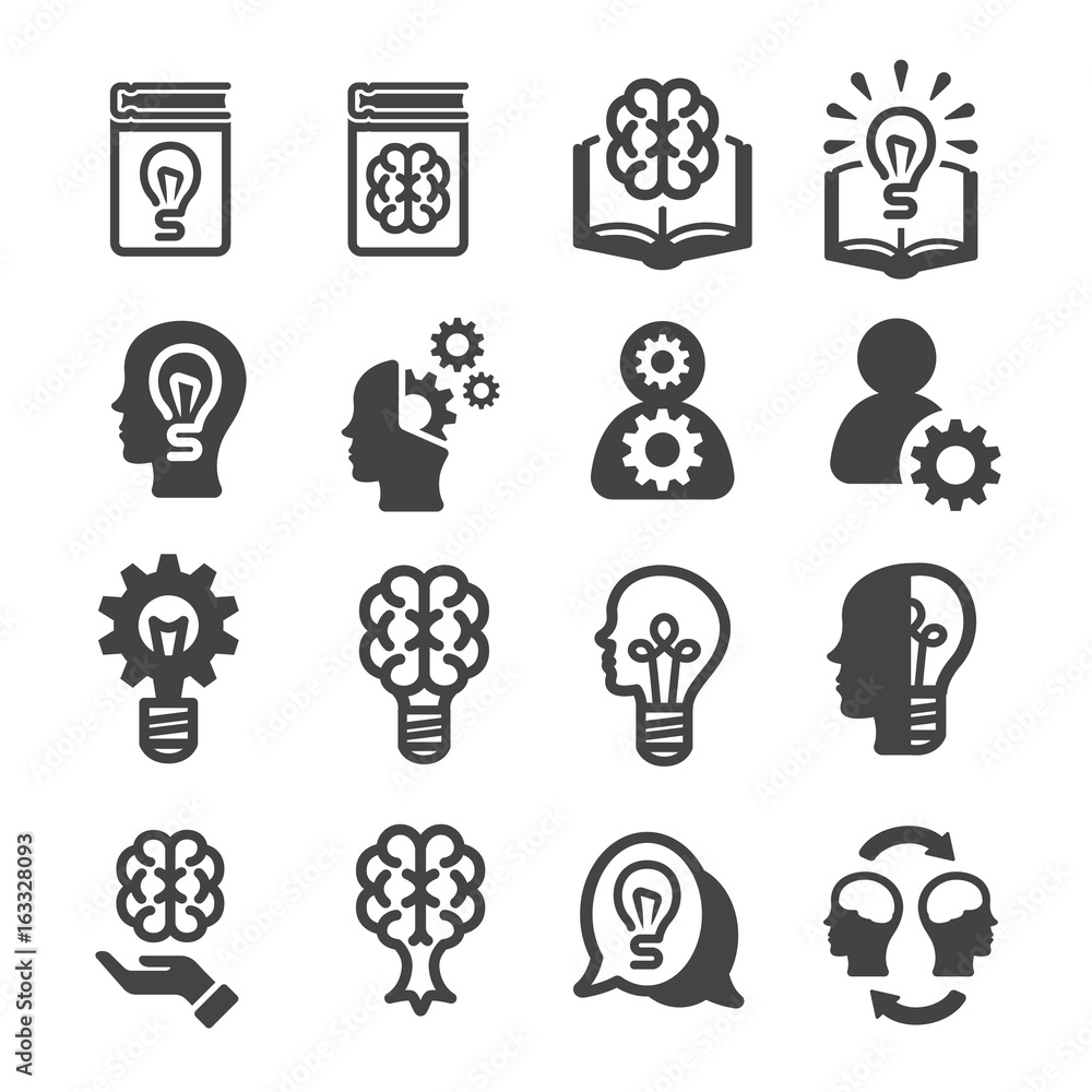 knowledge,thinking icon knowledge,thinking icon
