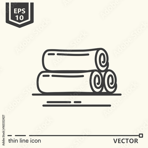 Ayurvedic supplies - icon series