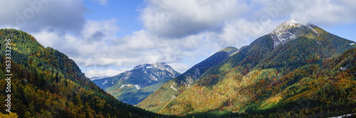Autumn colors at Jezersko, slovenia
