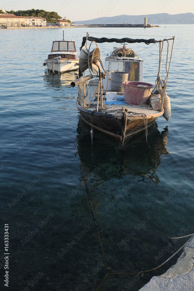 Senj is an old town on the upper Adriatic coast in Croatia Senj is an old town on the upper Adriatic coast in Croatia