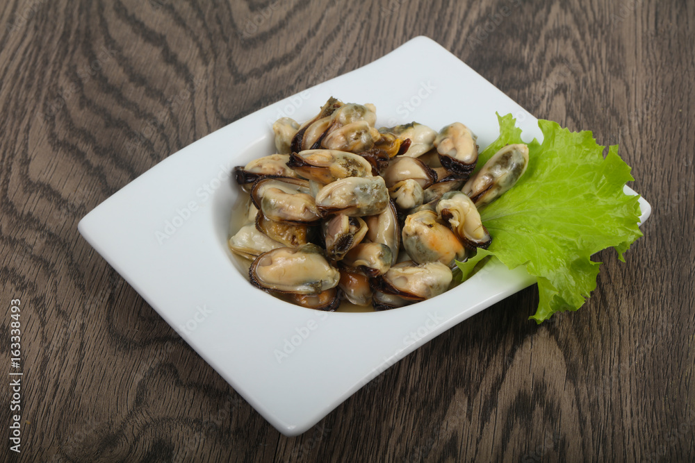 Pickled mussels Pickled mussels