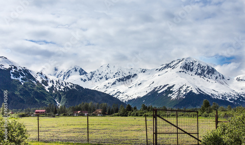 Alaska Mountains Beyond Ranch