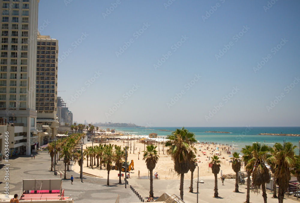 Tel-Aviv beach Jaffa Israel
